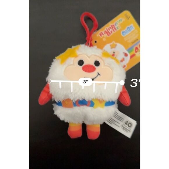 Rainbow Brite Twink 40th Anniversary Plush 4" Clip Keychain - Picture 3 of 5